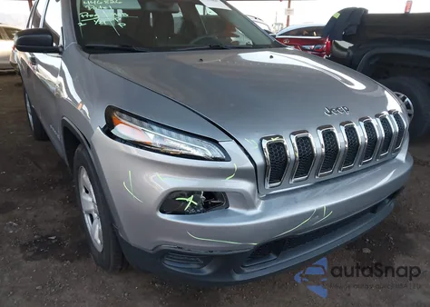 2015 Jeep Cherokee Sport из США, поврежденный, VIN 1C4PJMAB1FW534231